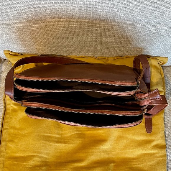 **SOLD** Able Leather Meron Crossbody Bag in Whiskey - Picture 4 of 7